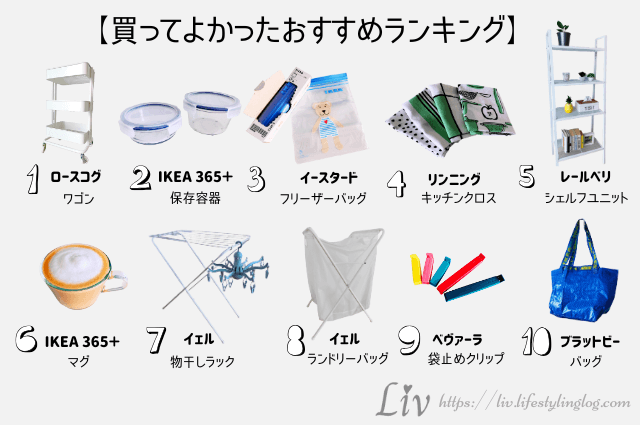 IKEAで絶対買うべき＆買ってよかったおすめ商品ランキング